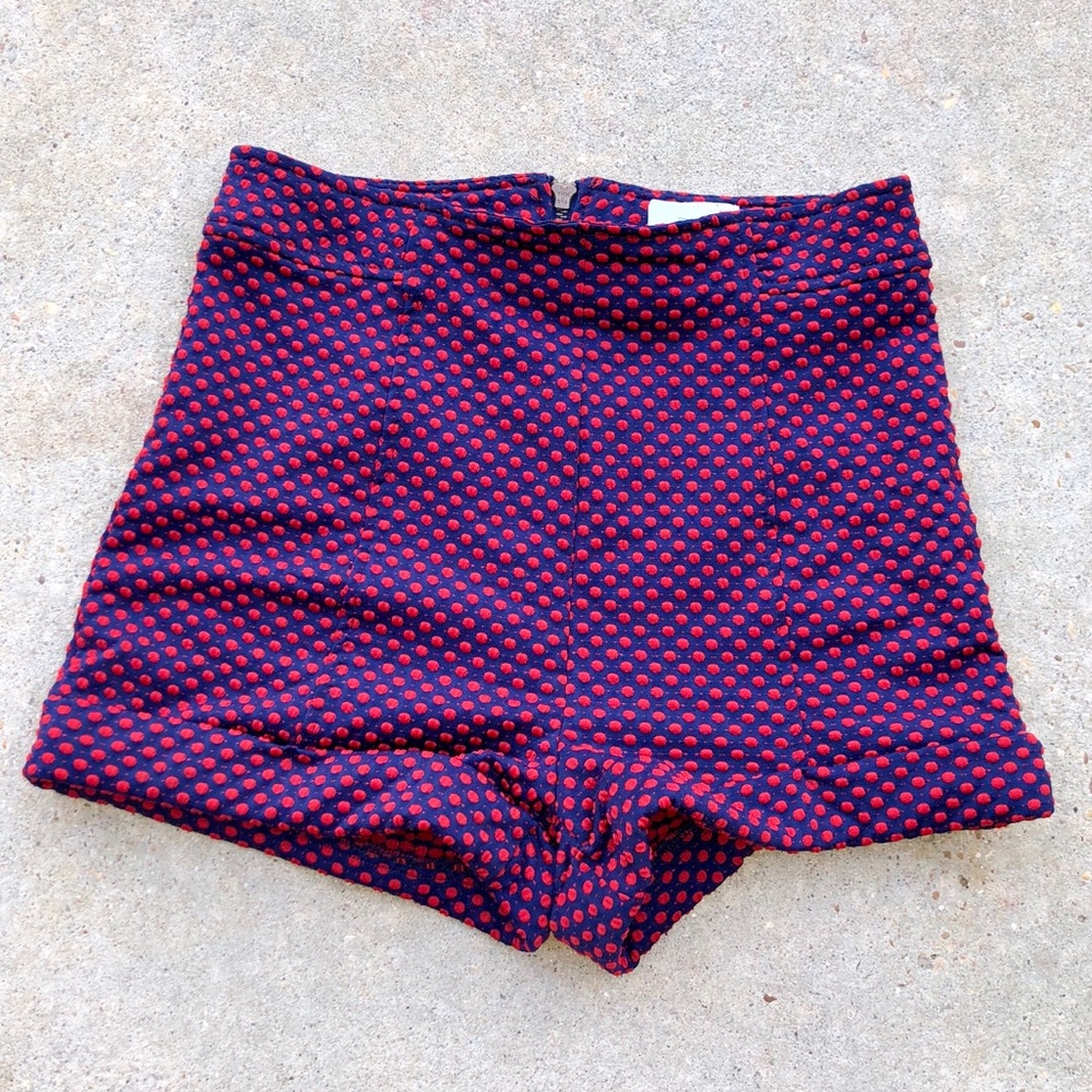 Anthropologie NWT 🔴🔵 Polk-a-Dot Shorts!